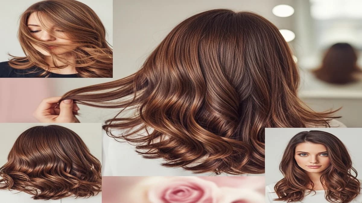 Different face shapes with flattering hairstyle recommendations for each